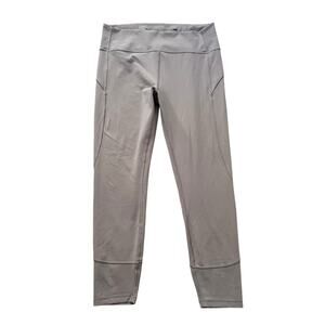 Lululemon light gray leggings size 12